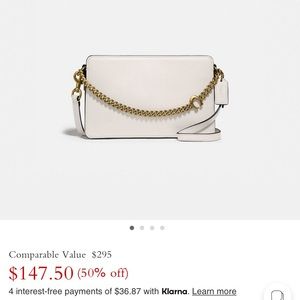 Coach Signature Chain Crossbody